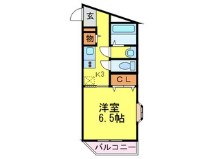 グランディオス大橋の物件間取画像